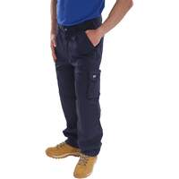 Click Traders Newark Trousers Navy Blue