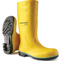 Dunlop Acifort Heavy Duty Wellington Boot - Yellow