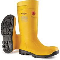 Dunlop Purofort Fieldpro Full Safety Wellington Boot - Yellow