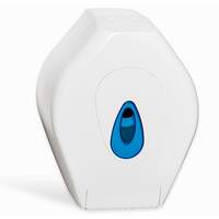 White Plastic Mini Jumbo Dispenser - Tear Drop