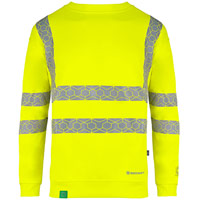 Envirowear Hi-Vis Sweatshirt Saturn Yellow