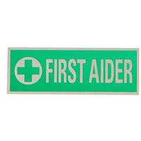 First Aider Reflective Front