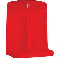 Red Double Fire Extinguisher Stand C/W Recessed Base