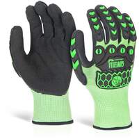 Glovezilla Sandy Nitrile Coated Glove Green