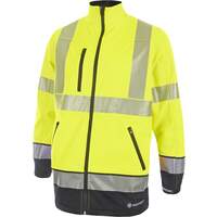 Hivis Two Tone Softshell Saturn Yellow / Navy