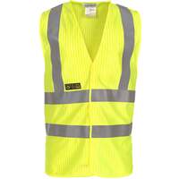 Mably High Visibility Flame Retardant Anti-Static Waistcoat  Saturn Yellow Lxl
