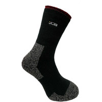 JCB Thermasocks With Extended Achilles Black/Grey/Red