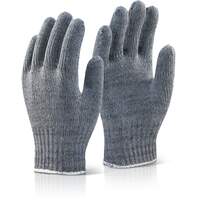 Mixed Fibre Gloves Grey
