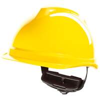V-Gard 520 Peakless Safety Helmet Yellow