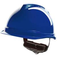 V-Gard 520 Peakless Safety Helmet Blue