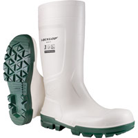 Dunlop Work-It Safety PVC Wellington White