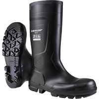 Dunlop Work-It Full Safety PVC Wellington Black