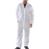 Polyprop Disposable Boilersuit White