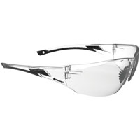 Clear Lens Lightweight Wraparound Safety Spectacle