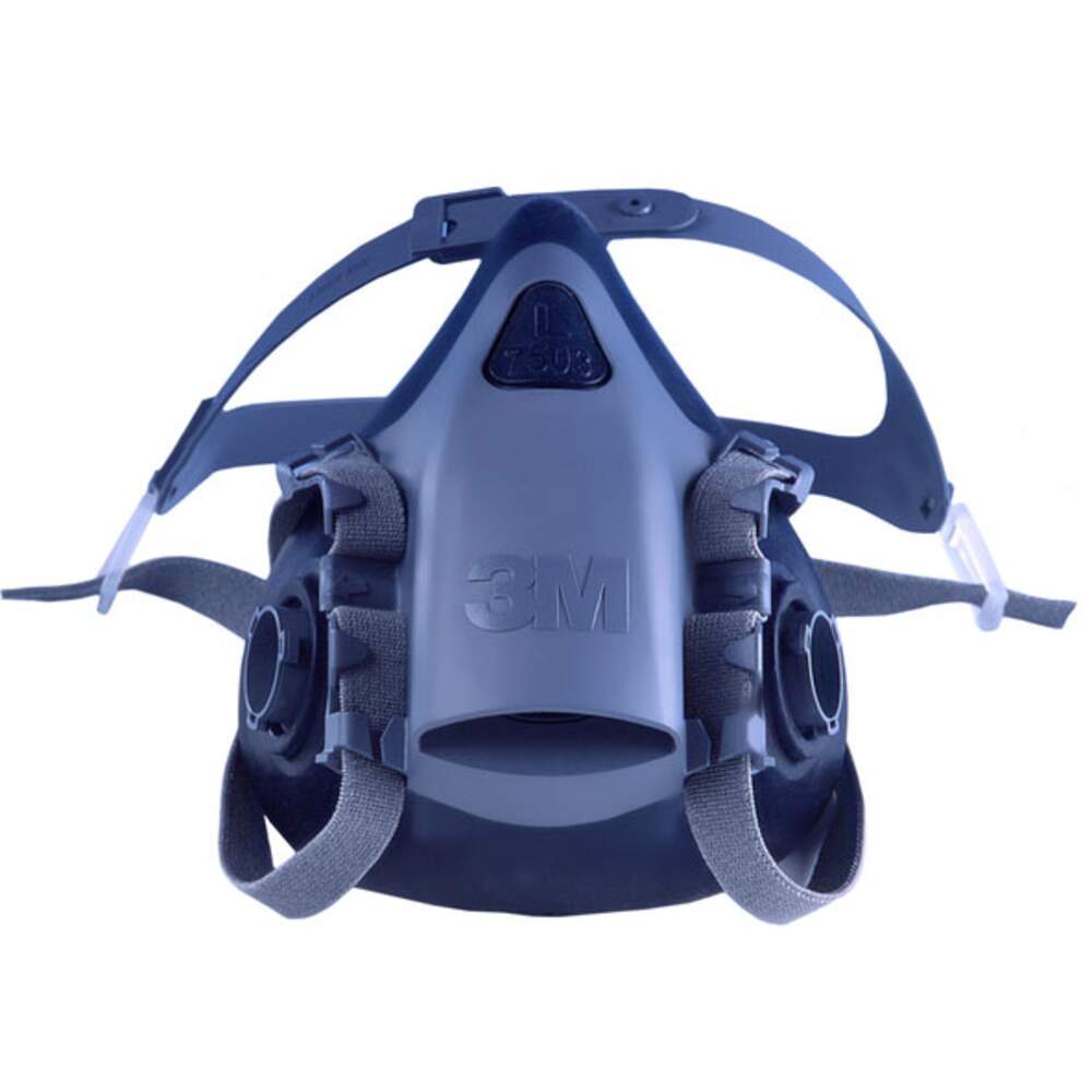 Photos - Medical Mask / Respirator 3M 7501 Sml Silicone Half Mask 