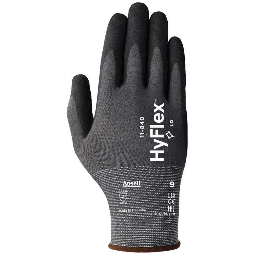 Photos - Safety Equipment Ansell Hyflex 11-840 Glove - Small AN11-840S 