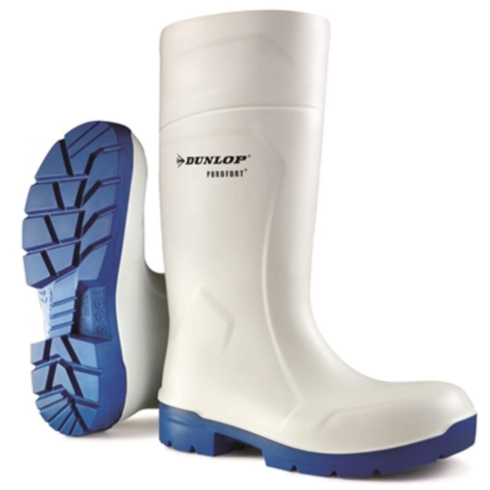 Photos - Safety Equipment Dunlop FoodPro Purofort Multigrip Safety Wellington Boot - White - UK 5 | 