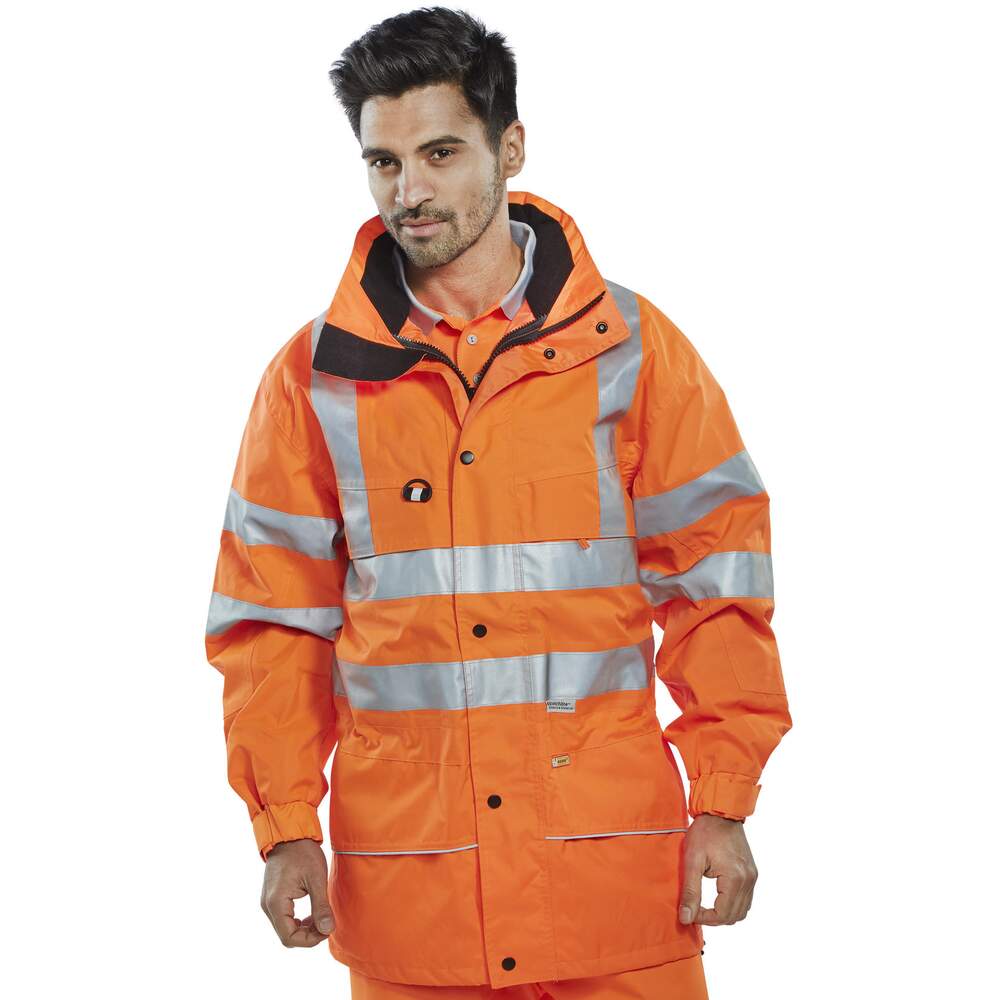 Carnoustie Jacket Orange | The PPE Online Shop