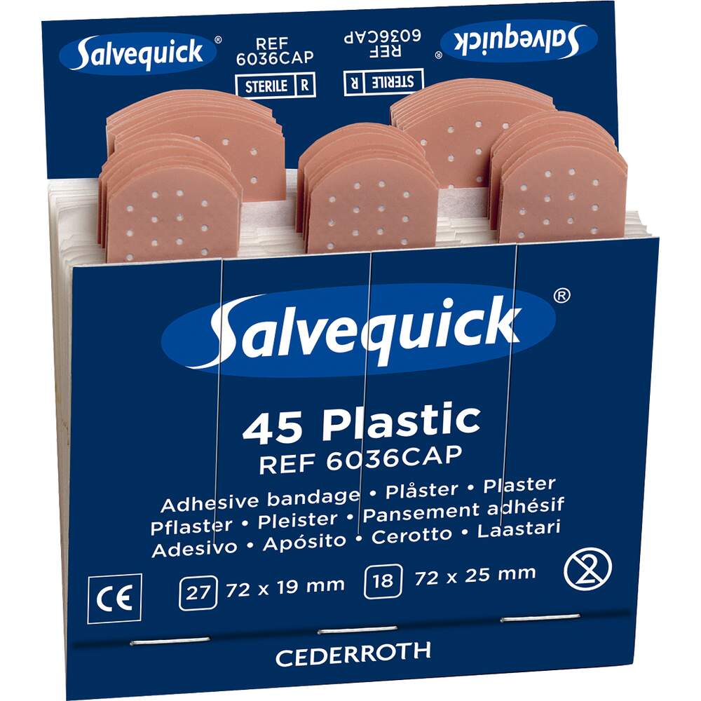 Photos - Other for medicine Waterproof Salvequick W/Proof Plasters Refill CM0542 