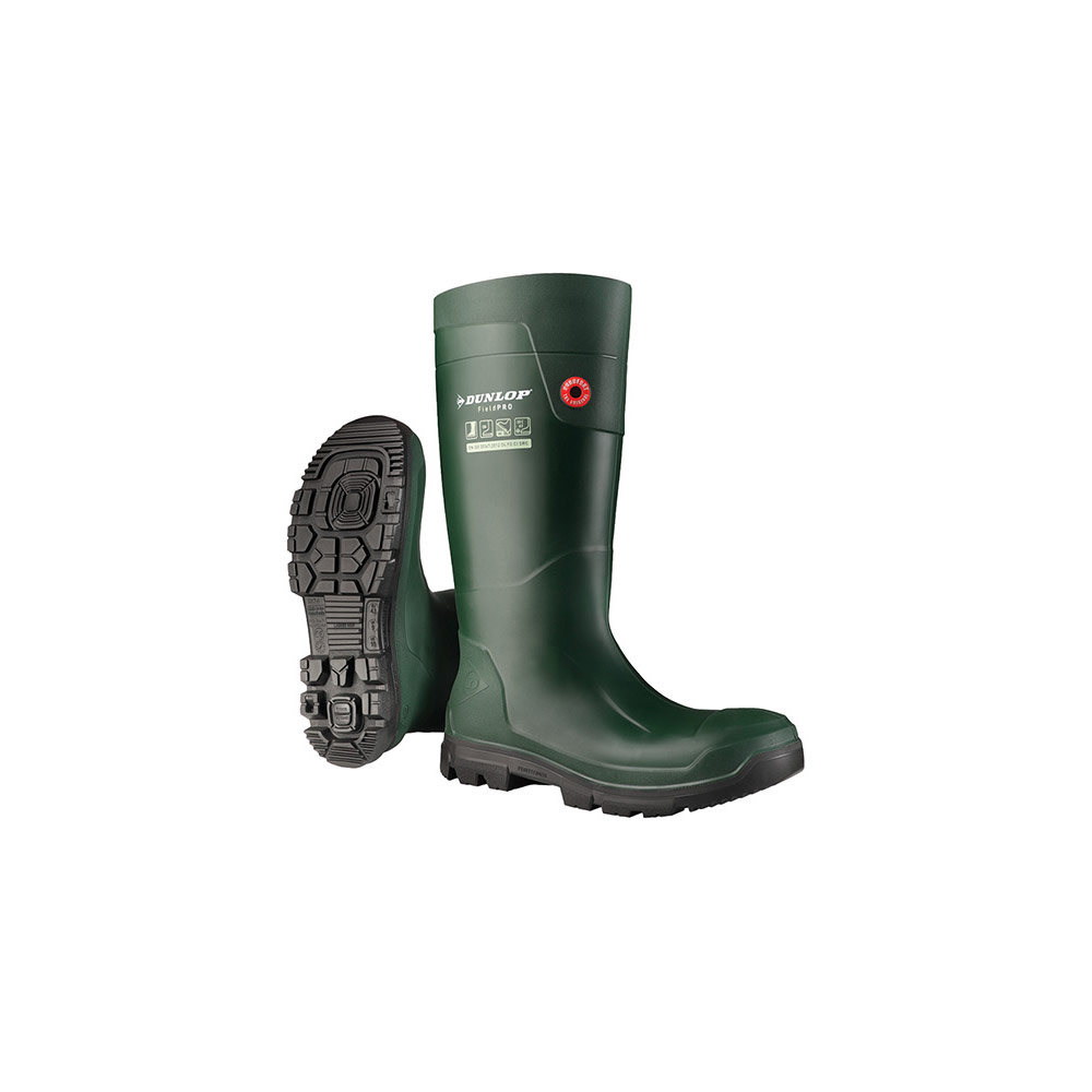 Dunlop PUROFORT FIELDPRO GREEN SIZE 10 EU 44 FG60E3310 - Image 4