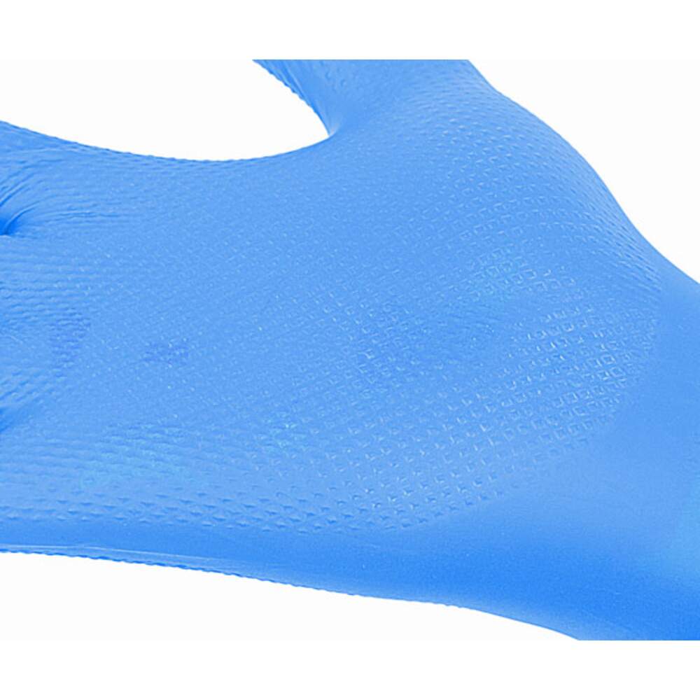 Nitrile Disposable Diamond Grip Glove 30cm Blue XL The PPE Online Shop