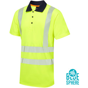 Supertouch Essentials Hi-Vis Eco CoolMax Polo - Yellow