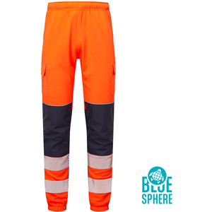 Supertouch Essentials Hi-Vis Eco CottonCool Jogger - Orange