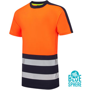 Supertouch Essentials Hi Vis Eco CoolAir T-Shirt - Orange