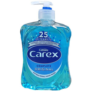 Carex Antibacterial Pump Action Hand Wash Soap 500ml