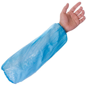 Supertouch PE Disposable Oversleeves - Blue