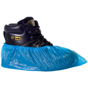 Supertouch CPE Disposable 16 Inch Overshoe - Blue