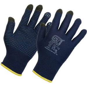 Supertouch Grocer Touchscreen Glove - Navy