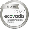 Silver Ecovadis Sustainability Rating 2022