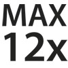 Maximum 12 Washes
