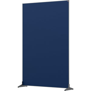 Nobo Impression Blue Pro Free Standing Room Divider Screen Felt Surface 1200x1800mm
