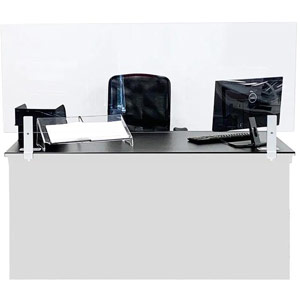 Beaverswood Reception Desk Screen - 600x1200mm