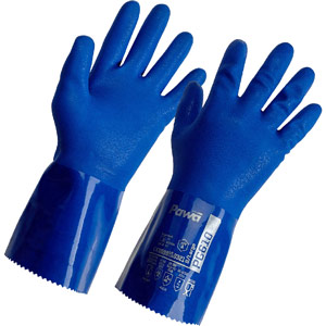 Supertouch Pawa PG610 Type A Chemical Resistant Gloves - Blue