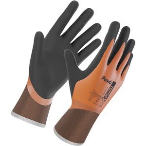 Supertouch Pawa PG201 Waterproof Gloves - Orange/Black