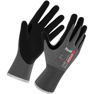 Supertouch Pawa PG515 Anti-Cut Oil-Resistant Gloves - Black