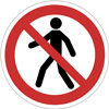 No Pedestrians Symbol