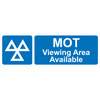 MOT Viewing Area Available
