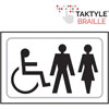Disabled / Unisex Symbol - White
