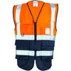 Orange/Navy