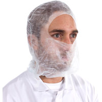 Supertouch Balaclava Hood - Economy - White