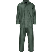 Supertouch Polyester/PVC Rainwear - Rainsuit - Green