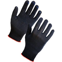 Supertouch Seamless PVC Dot Assembly Gloves - Blue
