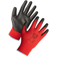Supertouch PU Fixer Gloves - Red