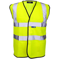 Supertouch Hi-Vis Vests Printers Pack - Yellow/Black