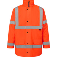 Supertouch Hi Vis Standard Parka - Orange