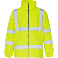 Supertouch Hi Vis Fleece Jacket - Yellow